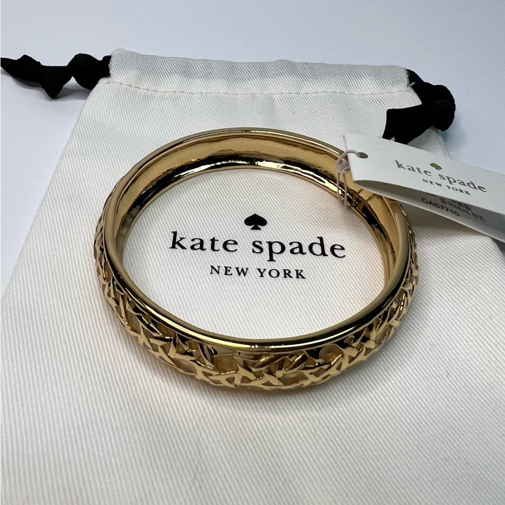 Kate Spade Keswick Goldtone Bangle